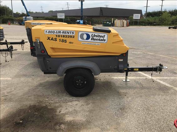 2013 Atlas Copco XAS185JD Air Compressor