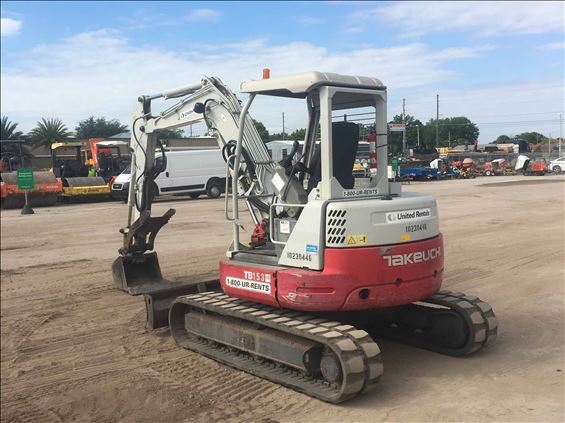 2014 Takeuchi TB153FR Mini-Excavator