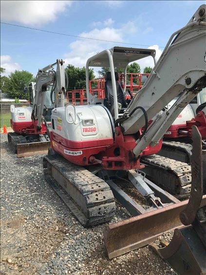 2015 Takeuchi TB260 Mini-Excavator
