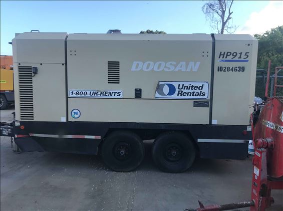 2014 Doosan HP915WCU-T4I Air Compressor