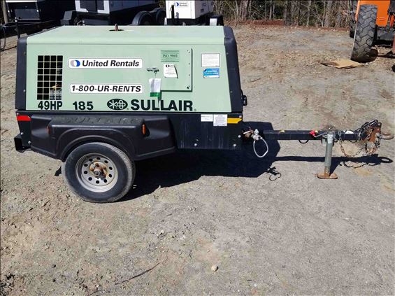 2013 Sullair 49HP185DPQJD Air Compressor