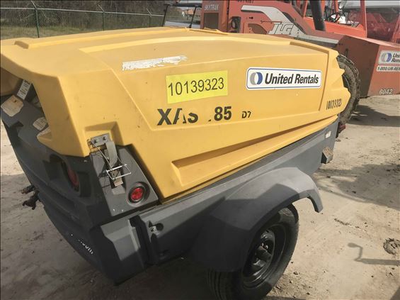 2013 Atlas Copco XAS185JD Air Compressor
