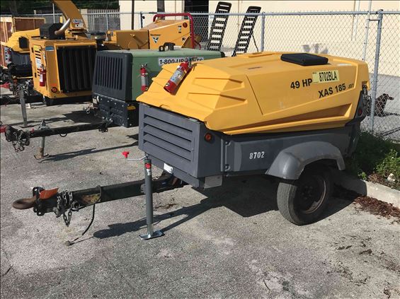 2014 Atlas Copco XAS185 Air Compressor