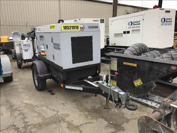 2016 Wacker Neuson G25 T4F Diesel Generator