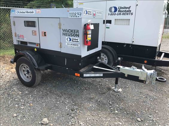 2019 Wacker Neuson G25 T4F Diesel Generator