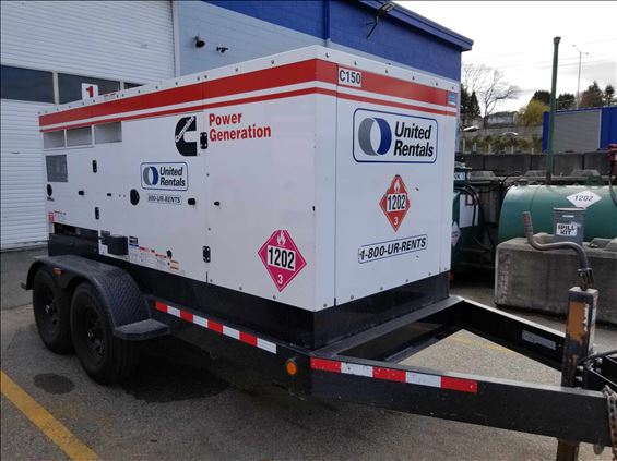 2015 Cummins C150D6RG Diesel Generator