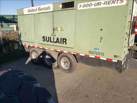 2012 Sullair 1600HAFDTQ Air Compressor