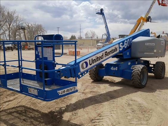 2013 Genie S-60X Boom Lift