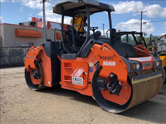 2014 Hamm HD+90iVV Ride-On Roller