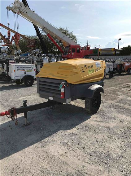 2014 Atlas Copco XAS185JD Air Compressor
