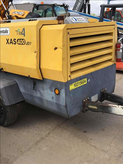 2014 Atlas Copco XAS 400 JD7 IT4 Air Compressor