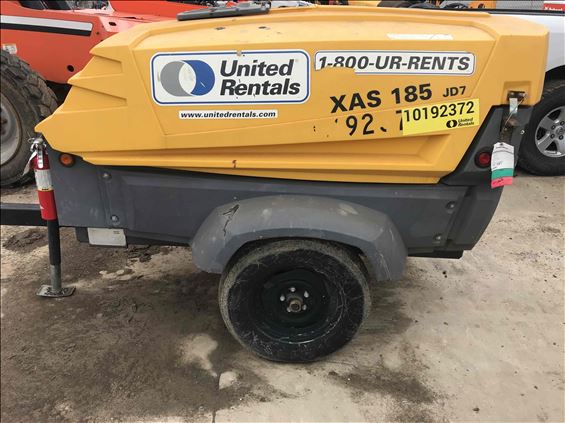 2013 Atlas Copco XAS185JD Air Compressor
