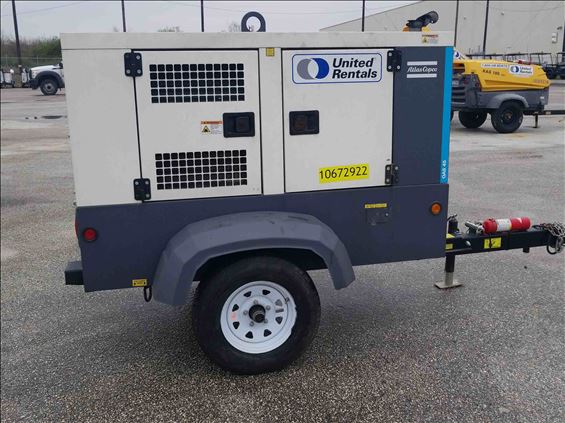 2017 Atlas Copco QAS 45 T4F Diesel Generator