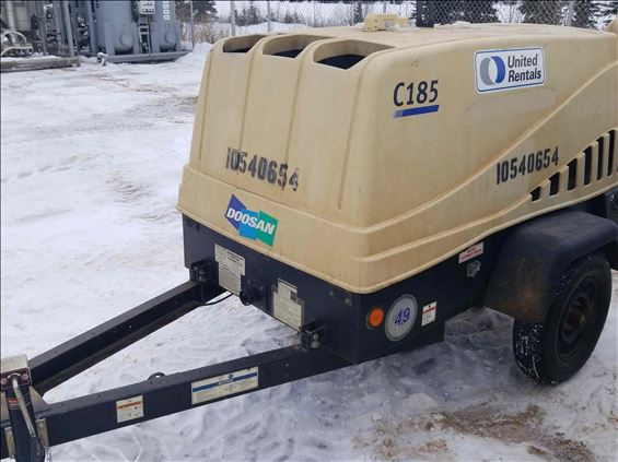 2016 Doosan C185WKUB-T4I Air Compressor