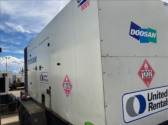 2013 Doosan G570WCU-2C-FXT2 Diesel Generator