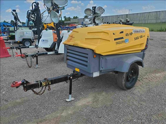 2014 Atlas Copco XAS185JD Air Compressor