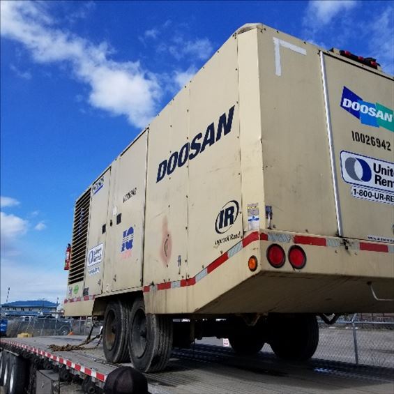 2012 Doosan HP1600WCU-IQ Air Compressor