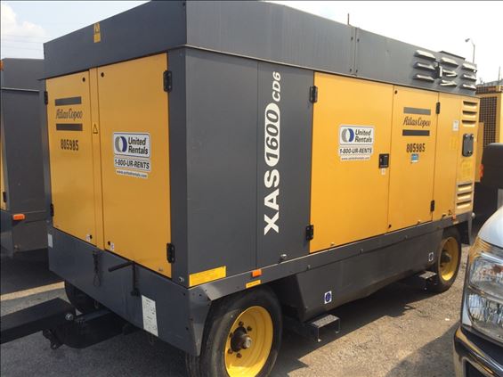 2010 Atlas Copco XAS1600CD6 Air Compressor
