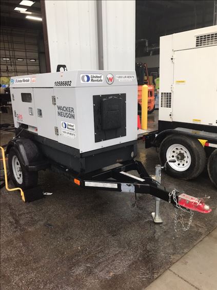 2017 Wacker Neuson G25 T4F Diesel Generator