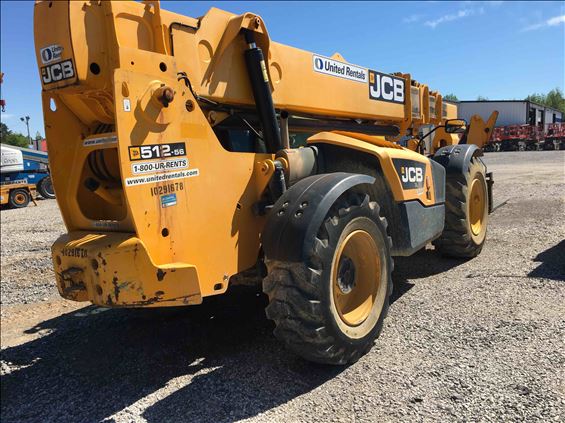 2014 JCB 512-56 S Rough Terrain Forklift
