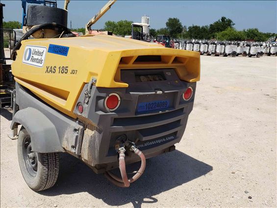 2014 Atlas Copco XAS185JD Air Compressor