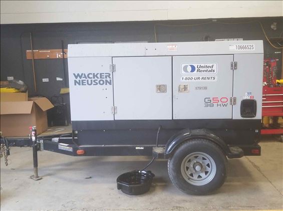 2017 Wacker Neuson G 50 Diesel Generator