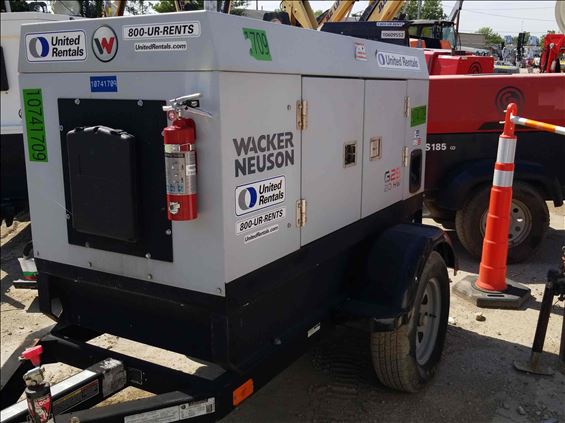 2018 Wacker Neuson G25 T4F Diesel Generator