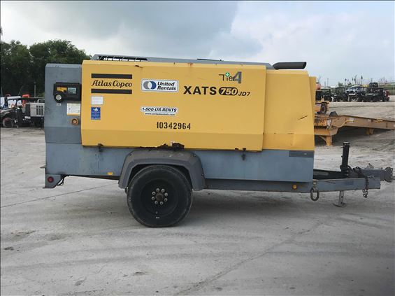 2015 Atlas Copco ZATS750JD7 Air Compressor