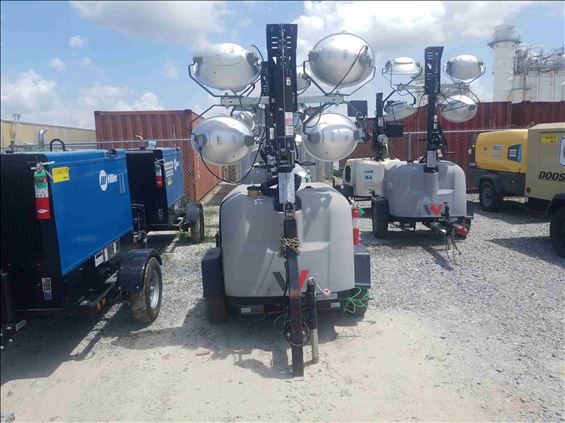 2018 Wacker Neuson LTV6K Towable Light Tower
