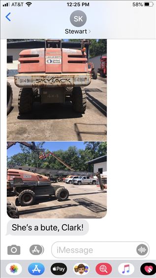 2012 Skyjack SJ66T Boom Lift