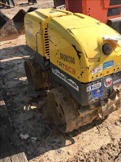 2017 Wacker Neuson RTKX-SC3 Walk-Behind Roller