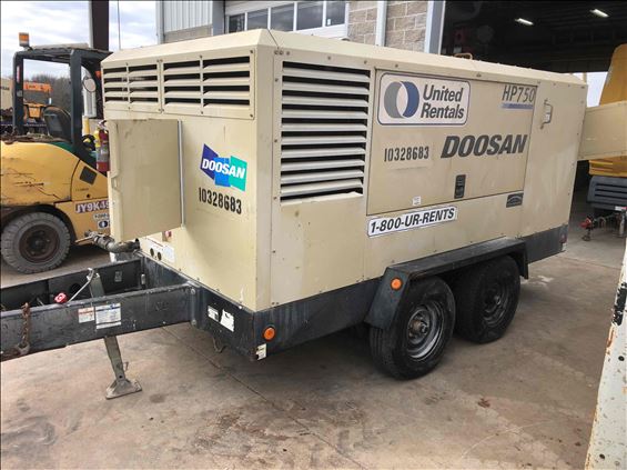 2014 Doosan HP750WCU-T4F Air Compressor
