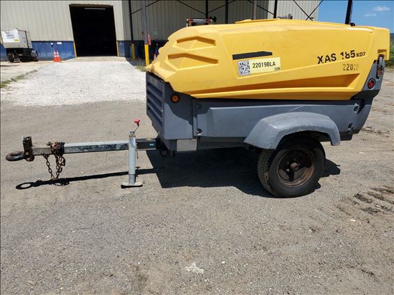 2015 Atlas Copco XAS185 Air Compressor