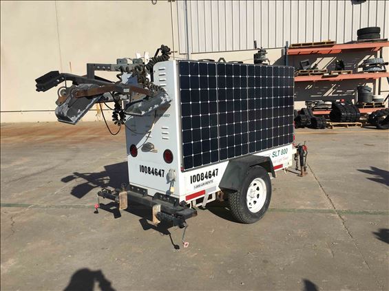 2012 Progress Solar Solutions SLT800(HVR-N) Towable Light Tower
