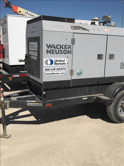 2018 Wacker Neuson G70 T3 Diesel Generator