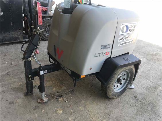 2018 Wacker Neuson LTV6K Towable Light Tower