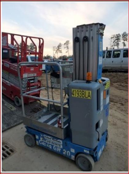 2013 Genie GR-20 Scissor Lift