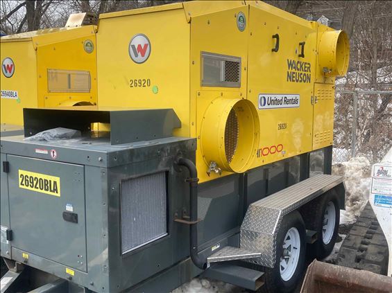 2015 Wacker Neuson HI1000 Heater