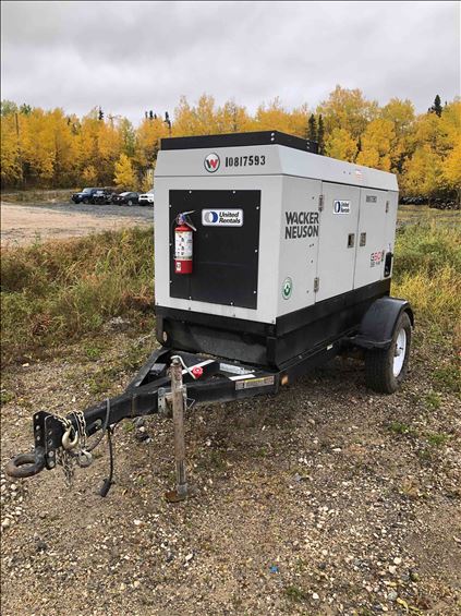 2018 Wacker Neuson G 50 Diesel Generator