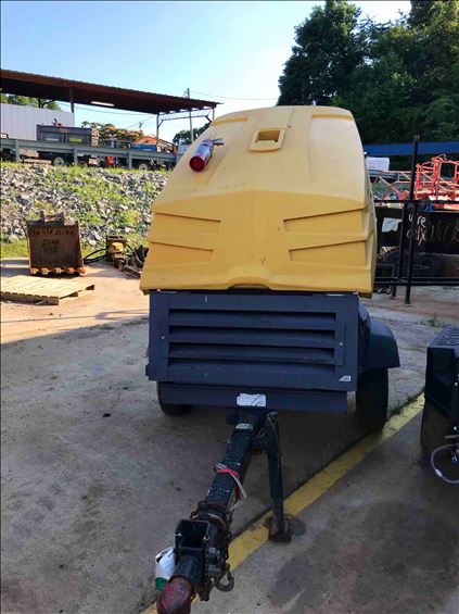 2014 Atlas Copco XAS185JD Air Compressor