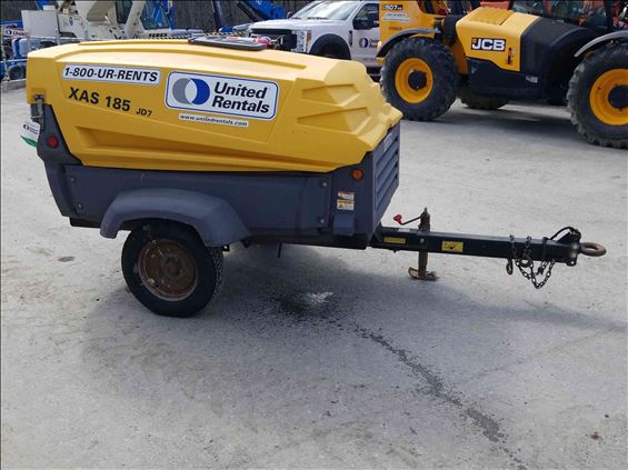 2014 Atlas Copco XAS185JD Air Compressor