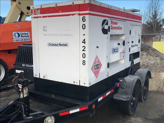 2012 Cummins C60D6RG Diesel Generator