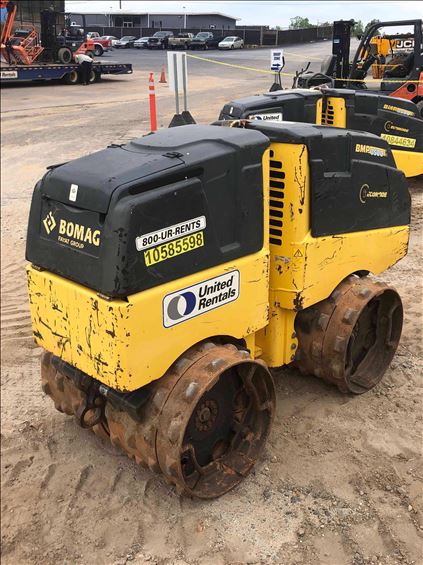 2017 BOMAG BMP8500 Walk-Behind Roller