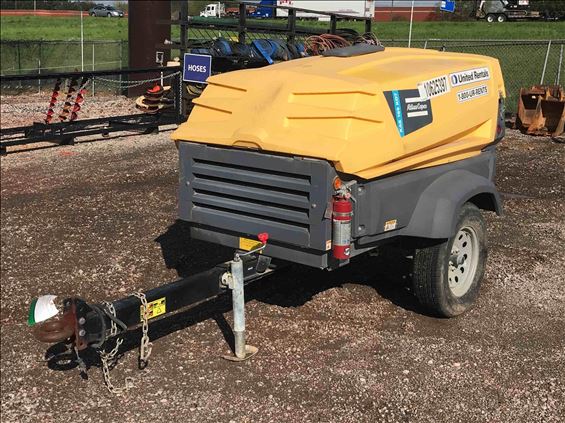 2017 Atlas Copco XAS185KD7 FT4 Air Compressor