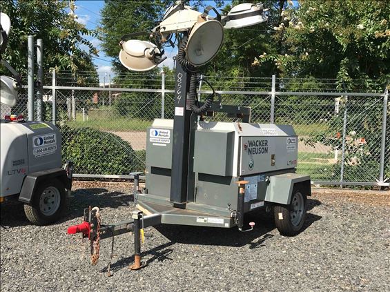 2017 Wacker Neuson LTW8K Towable Light Tower