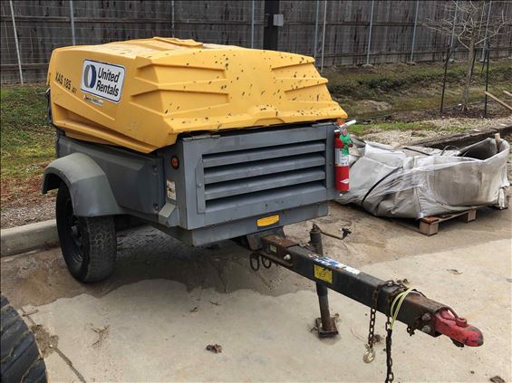 2013 Atlas Copco XAS185JD Air Compressor