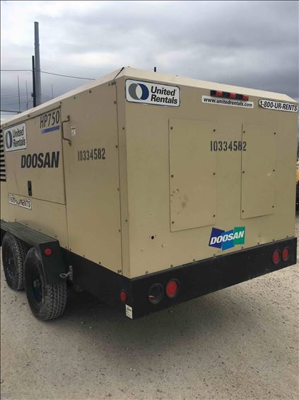2015 Doosan HP750WCU-T4F Air Compressor