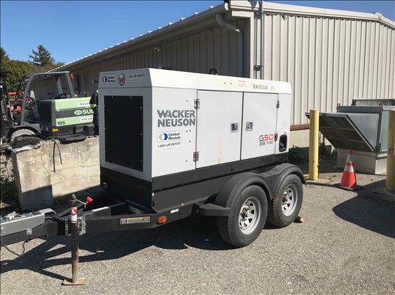 2017 Wacker Neuson G50 T4F Diesel Generator
