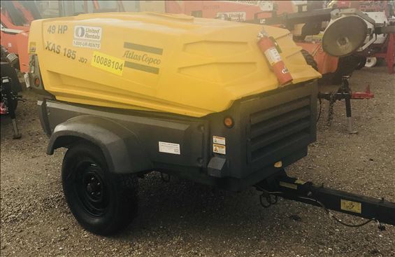 2012 Atlas Copco XAS185JD Air Compressor