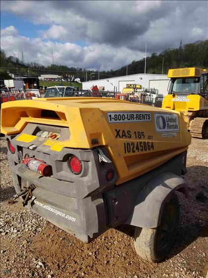 2014 Atlas Copco XAS185JD Air Compressor